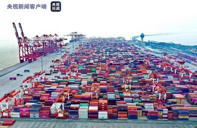 4350萬標(biāo)準箱!上海港集裝箱吞吐量今年創(chuàng)歷史新高